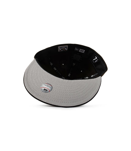 New Era 5950 Dodgers Glow in the Dark Hat - Brown/Black