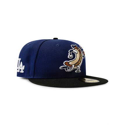 New Era 5950 LA Dodgers Mascot Hat - Blue/Black - denim exchange