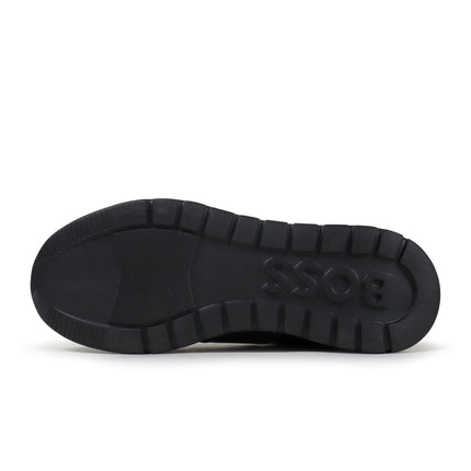 HUGO BOSS MENS JACE RUNN SHOES - BLACK HUGO BOSS