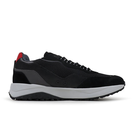 HUGO BOSS MENS KANE SHOES - BLACK HUGO BOSS