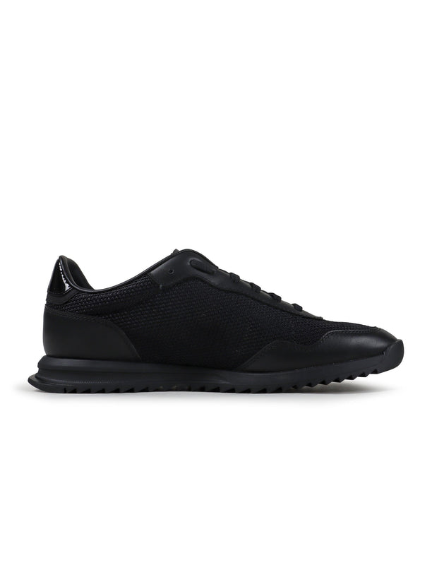 HUGO BOSS MENS ZAYN SHOES - BLACK HUGO BOSS