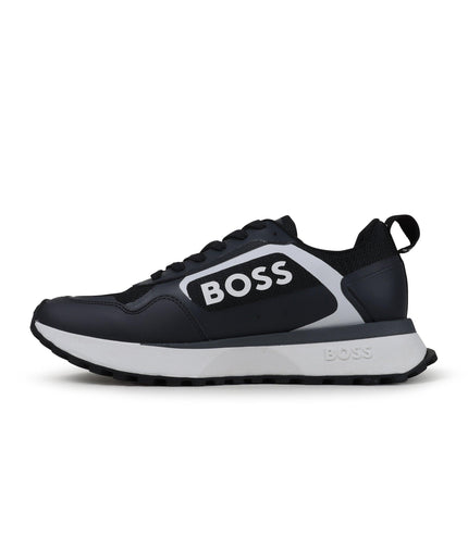 HUGO BOSS MENS JONAH RUNN SHOES - NAVY HUGO BOSS