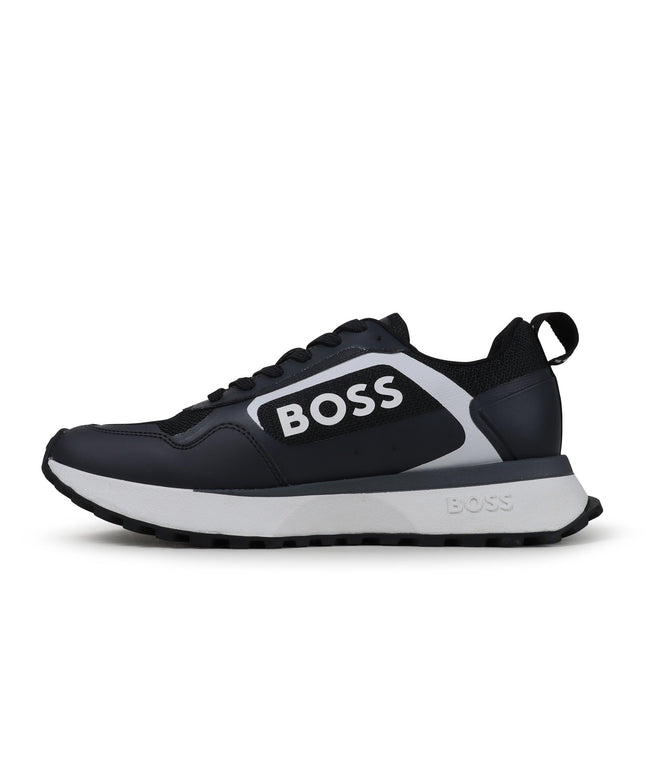 HUGO BOSS MENS JONAH RUNN SHOES - NAVY HUGO BOSS