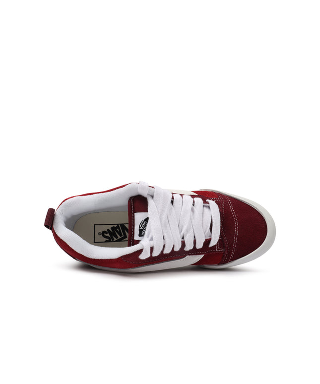 Vans Big Kids Knu School - Color Theory Bordeaux