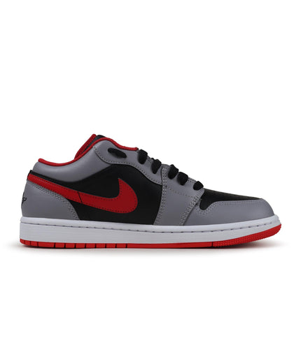 AIR JORDAN 1 LOW MENS - BLACK/CEMENT AIR JORDAN