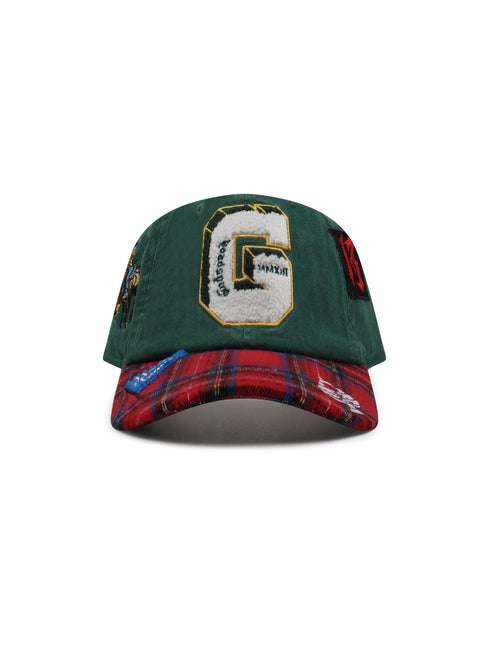 GODSPEED RUGBY PATCHWORK HAT - GREEN GODSPEED