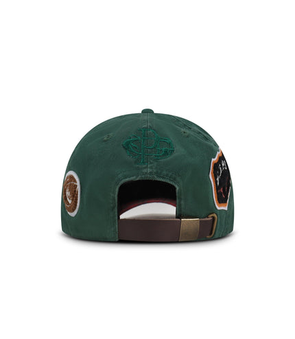 GODSPEED RUGBY PATCHWORK HAT - GREEN GODSPEED