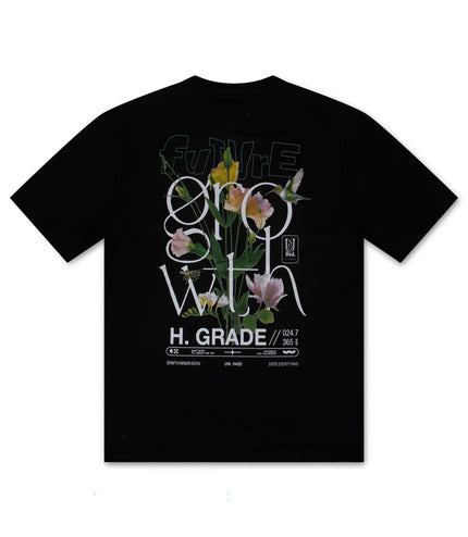 UNDERRATED FUTURE GROWTH TEE - BLACK UNDERRATED