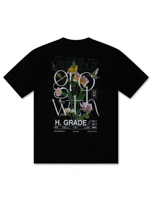 UNDERRATED FUTURE GROWTH TEE - BLACK UNDERRATED