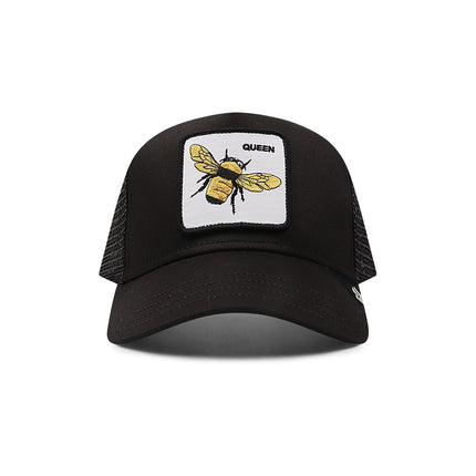 Goorin Bros Queen Trucker Hat - Black - denim exchange