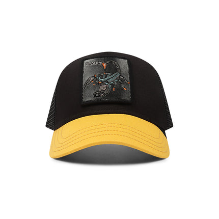 Goorin Bros Deadly Hat - Black/Yellow - denim exchange