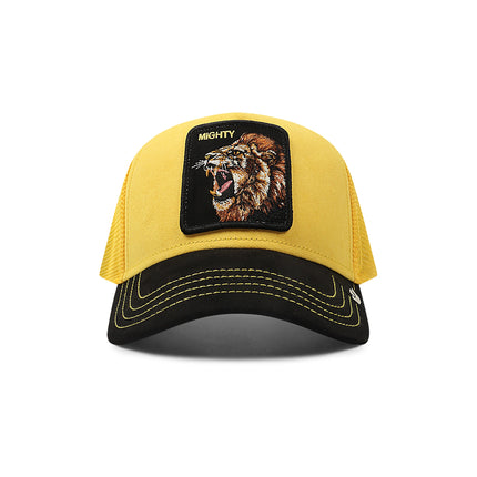 Goorin Bros Suede Lion Trucker Hat - Yellow