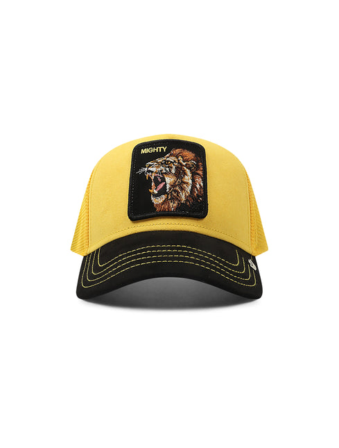 Goorin Bros Suede Lion Trucker Hat - Yellow