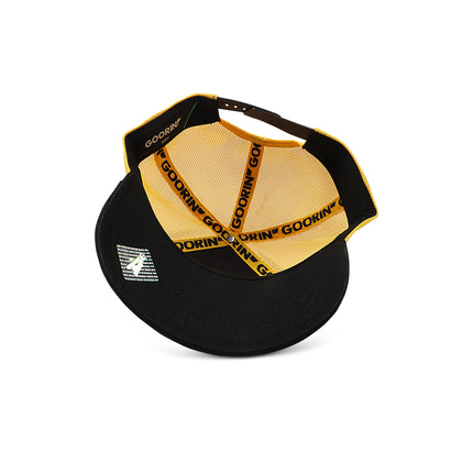 Goorin Bros Suede Lion Trucker Hat - Yellow