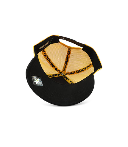 Goorin Bros Suede Lion Trucker Hat - Yellow