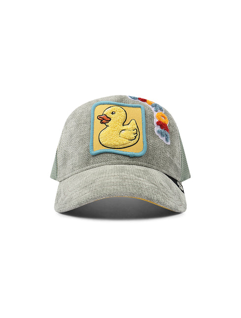 Goorin Bros Ducking Autocorrect Hat - Grey - denim exchange