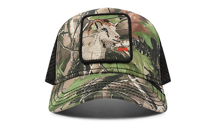 Goorin Bros Goat Trucker Hat - Camo - denim exchange