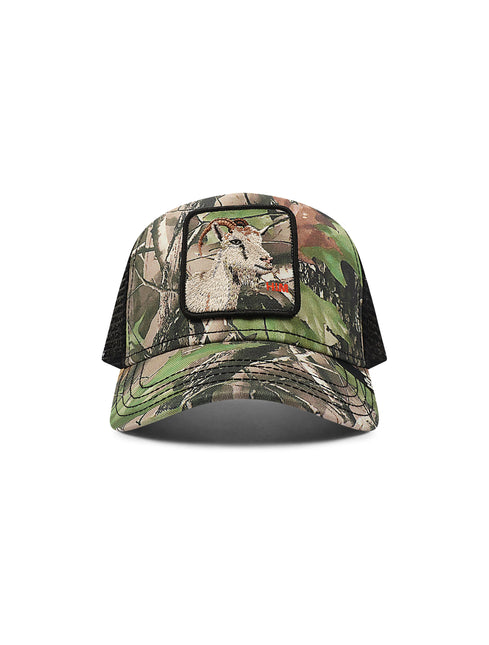 Goorin Bros Goat Trucker Hat - Camo - denim exchange