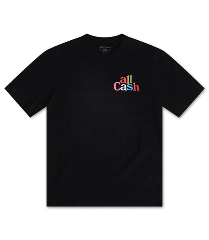 ALL CASH HOLD BANDS TEE - BLACK ALL CASH