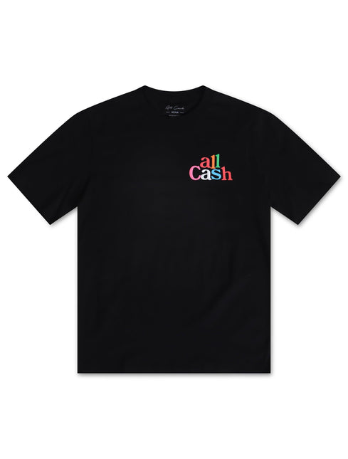 ALL CASH HOLD BANDS TEE - BLACK ALL CASH