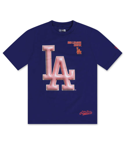 NEW ERA BIG LEAGUE CHEW TEE - ROYAL BLUE NEW ERA