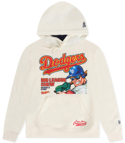 NEW ERA BIG LEAGUE CHEW HOODIE - CREAM NEW ERA