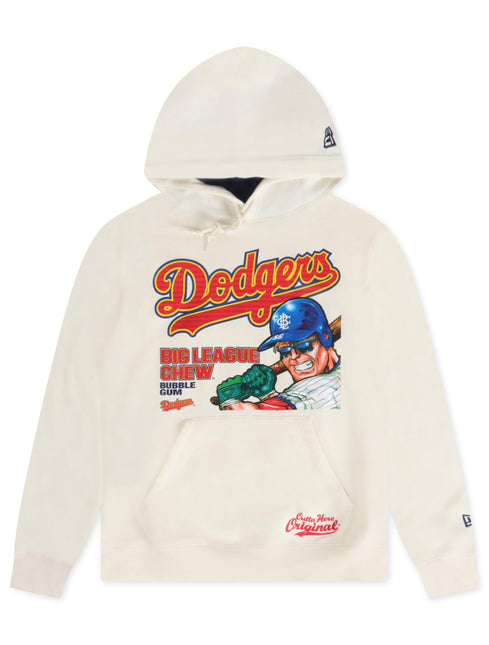 NEW ERA BIG LEAGUE CHEW HOODIE - CREAM NEW ERA