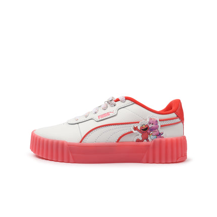 Puma Womens Carina 3.0 Care Bear SS - White/Red