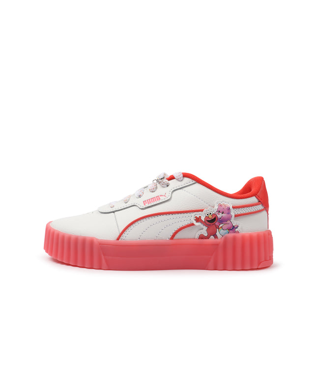 Puma Womens Carina 3.0 Care Bear SS - White/Red