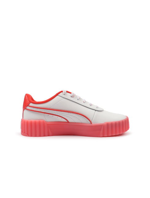Puma Womens Carina 3.0 Care Bear SS - White/Red
