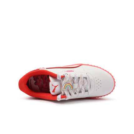 Puma Womens Carina 3.0 Care Bear SS - White/Red