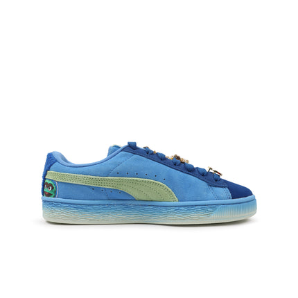 Puma Womens Basket Grumpy Grouchy - Blue/Green