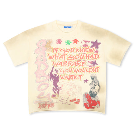 Sadboysaga Rare Tee - Cream