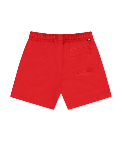 NIKE WOVEN LINED FLOW SHORTS - RED NIKE