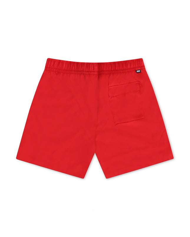 NIKE WOVEN LINED FLOW SHORTS - RED