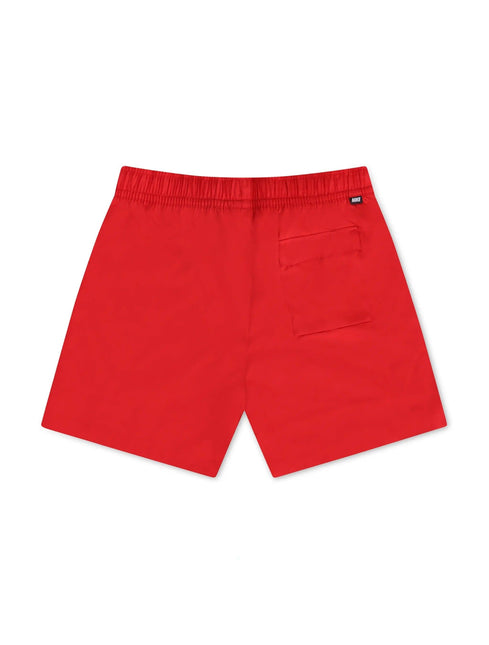 NIKE WOVEN LINED FLOW SHORTS - RED NIKE