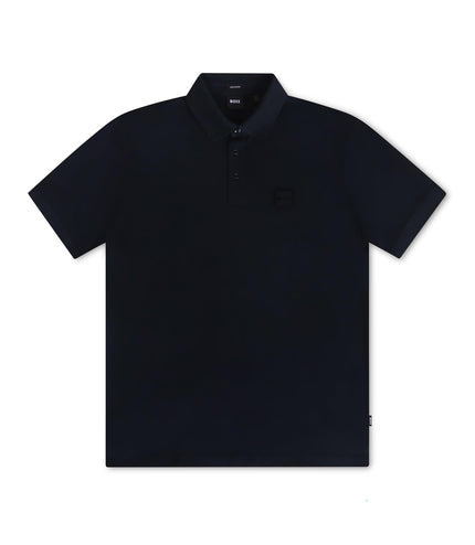 HUGO BOSS PARLAY REGULAR FIT POLO - NAVY HUGO BOSS