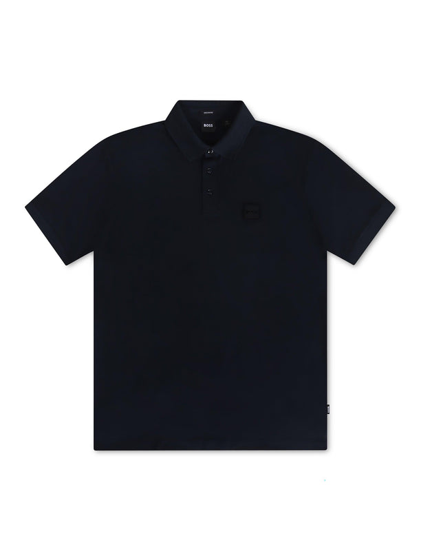 HUGO BOSS PARLAY REGULAR FIT POLO - NAVY HUGO BOSS