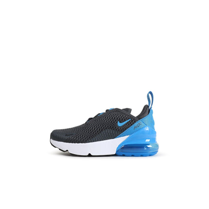 NIKE (PS)  AIR MAX 270 - BLACK/BLUE NIKE