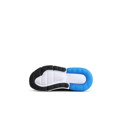 NIKE (PS)  AIR MAX 270 - BLACK/BLUE NIKE
