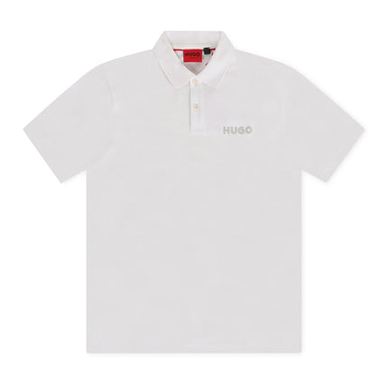 HUGO DROCHOLO REGULAR FIT POLO - CREAM HUGO
