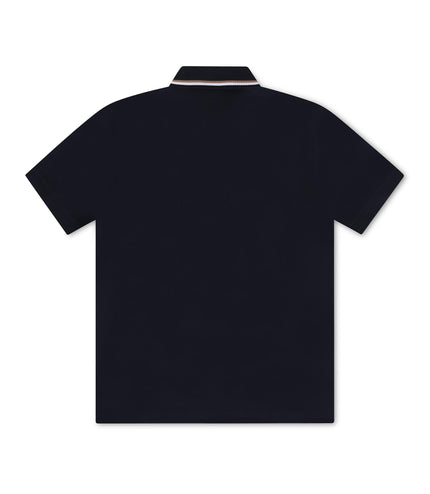 HUGO BOSS PENROSE SLIM FIT POLO - NAVY HUGO BOSS