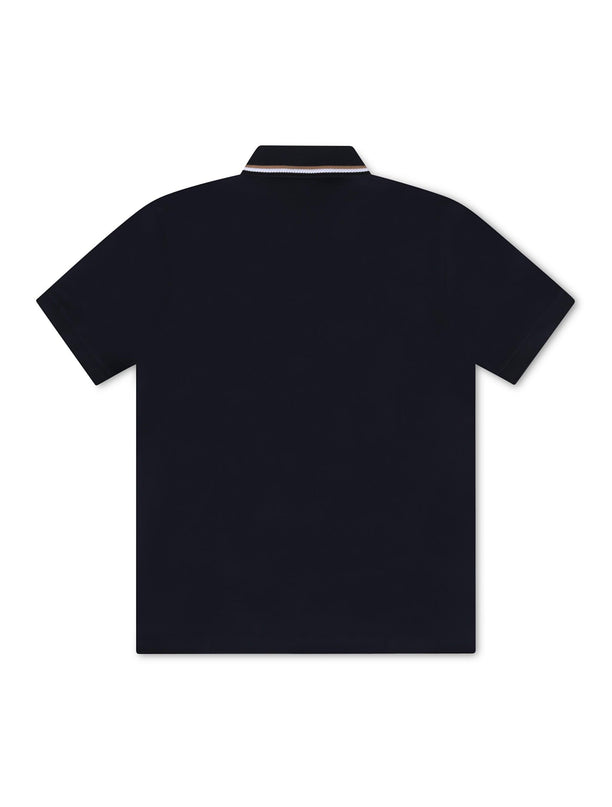 HUGO BOSS PENROSE SLIM FIT POLO - NAVY HUGO BOSS