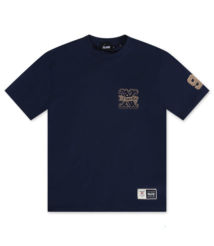 XLARGE BASEBALL TEE - NAVY XLARGE