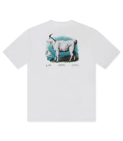 NIKE MENS OVERSIZED ACG GOAT TEE - WHITE NIKE