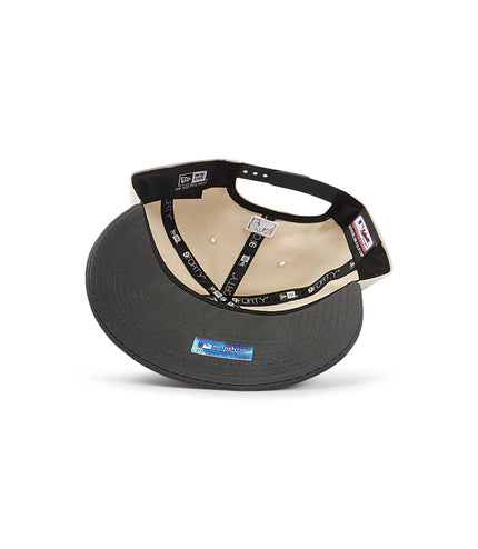 New Era Dodgers 940 World Series Champs Snapback - Cream/Charcoal