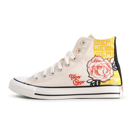 CONVERSE MENS CHUCK TAYLOR ALL STAR HI TOPO CHICO - CREAM CONVERSE