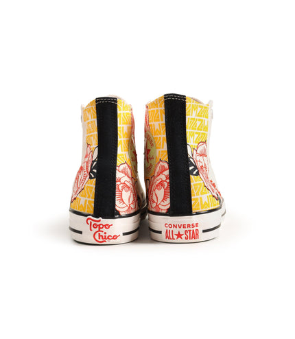 CONVERSE MENS CHUCK TAYLOR ALL STAR HI TOPO CHICO - CREAM CONVERSE