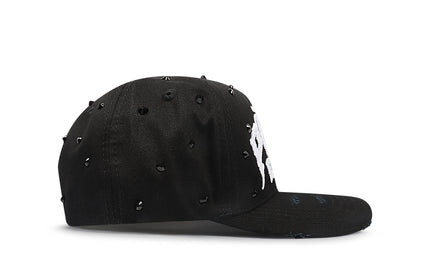 Piece Of Art Script Hat - Black