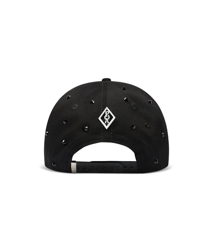 Sombrero de 3 estrellas, obra de arte, negro